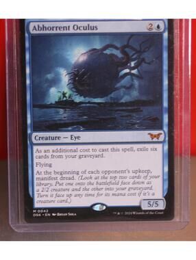 Abhorrent Oculus #42  Duskmourn: House of Horror 1x MTG Magic the Gathering card